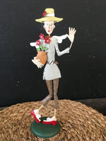Garden Girl Angel Metal
