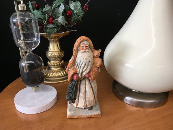 Resin Santa & Bear