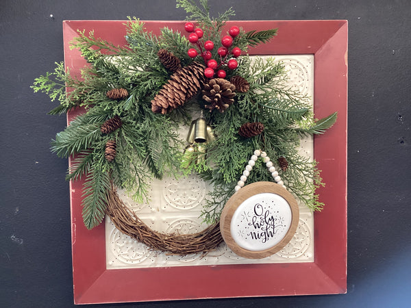 “Oh Holy Night” Wreath