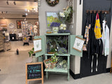 Heather the dusty green vintage cabinet