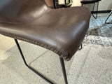 Keaven faux leather chairs