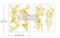 KACHA – Golden Serenade Redesign with Prima Middy Foil Transfer