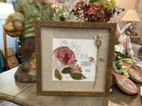 Handmade Floral Pic