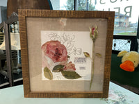 Handmade Floral Pic