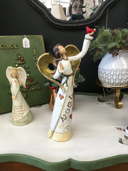 Angel tall with Cardinal