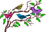 Flutter & Feather | JRV Stencil Designed by Debi's Design Diary