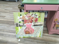 Mixed Media Canvas Floral