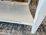 Cherry picked  half moon sofa foyer table
