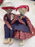 Primitive Raggedy Ann & Andy