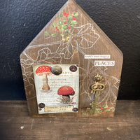 Magical Places mixed media house