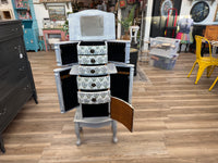 Jean the stunning lavender jewelry armoire