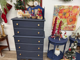 Jeff the blue anvil dresser