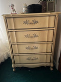 The Silvie Collection French Provincial Tall dresser