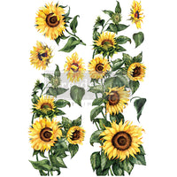 Sunflower  Redesign Prima Decor Transfer tube