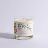 Peony & Mahogany - Just Bee Candle