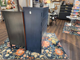 Peter the Blue Anvil Tall Chest Dresser