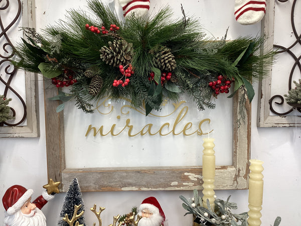 Miracles Glass Old Window