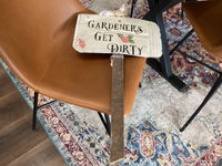 Garden Metal sign