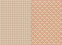 Roycycled Decoupage Paper Christmas Wallpaper
