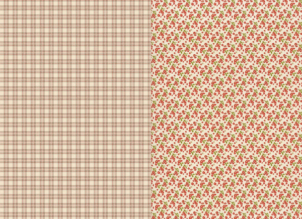Roycycled Decoupage Paper Christmas Wallpaper