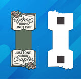 Just One More Chapter Magnetic Bookmark