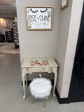 Stephanie the Crockery & Floral Vanity