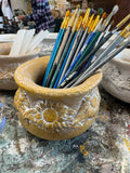 Small Sunflower Pots