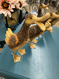 Polynesian resin rustic ducks