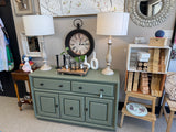 Jake the khaki green buffet tv stand cabinet