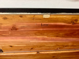 Danny the blue & black Lane Cedar Chest