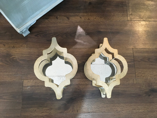 Wall Mirrored Candle or Plant