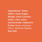 Mango Habanero Margarita Cocktail-Mocktail Mixer, 16 fl oz