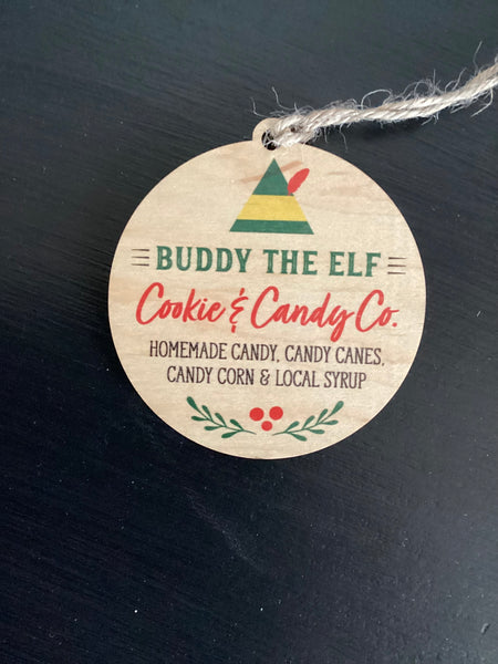 Buddy the Elfwood ornament