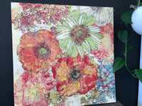 Colorful Floral Canvas