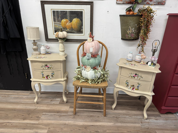 The Gilmore Collection night stand table pair