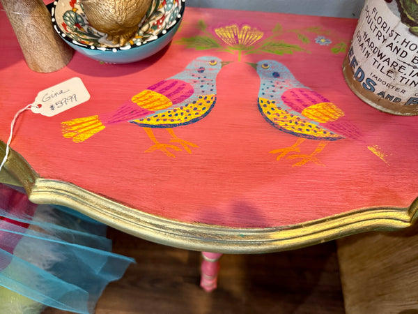 Gina the adorable 1/2 moon table
