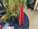 Red Polka Dot 3D Wood Tree