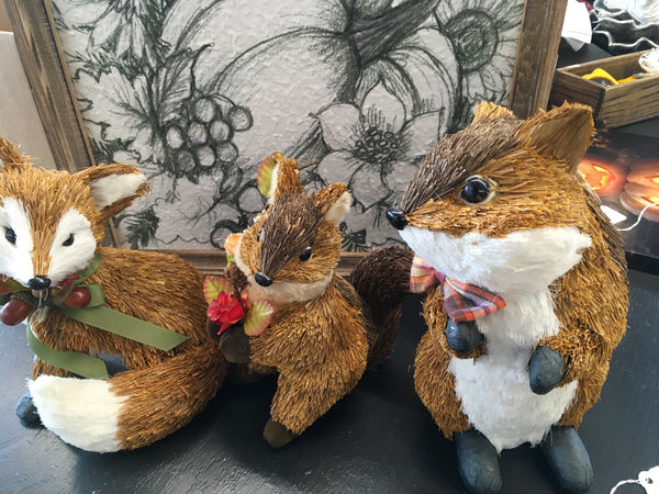 Thatch Woodland Animals