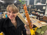 Paint two spindle carrots make & take