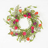Wreath-Mix Hibiscus with Boxwood