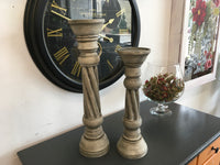 Tall Candle Pair