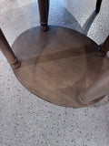Brown Oval table