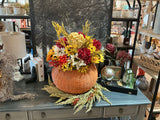Large Pumpkin Floral
