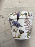 Decorated Flower Pot