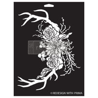 Re-Design Decor Stencils WILDWOOD CABIN
