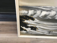 Moody Seaside Canvas