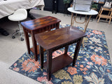 Nathan end table pair
