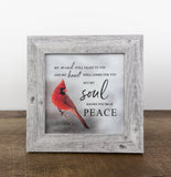 My Mind Still Talks To You Soul Peace Cardinal Sympathy Sign