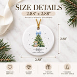 Baby's First Christmas Ornament - Blue