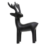 Cast Iron Standing Reindeer Figurine